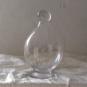 Bote Rayado con Tapón Bola Grande