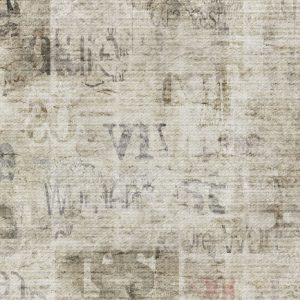 Newspaper Grunge Patina M/2