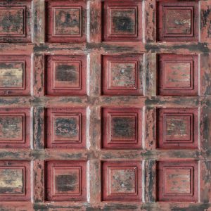 Red Vintage Wood M/2