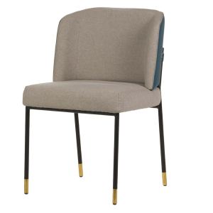 Silla Pu Gris Azul Laval