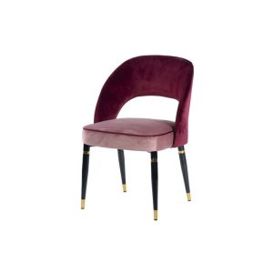 Silla Velvet Houston Rosa