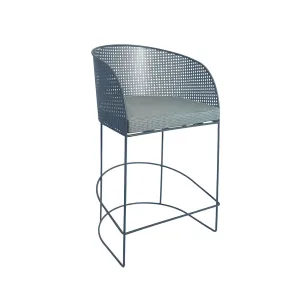 Taburete Acero Galvanizado H79