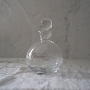 Botella Cristal Rosas
