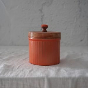Caja Pequeña Rayas Coral