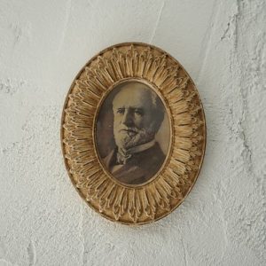 Marco Oval Madera