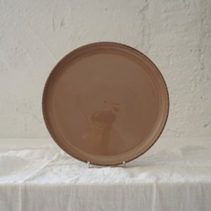 Set 6 Platos Llanos Topo