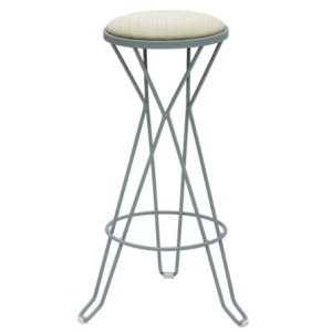 Taburete Tapizado H76 Varilla