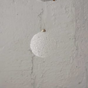 Colgante Bola Hielo Blanco