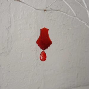 Colgante Cuenta Rojo