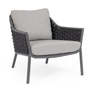 Sillón Everly Negro x2